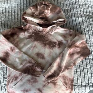 lululemon athletica Brown Tie-Dye Hoodie
